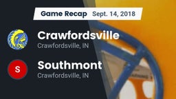 Recap: Crawfordsville  vs. Southmont  2018