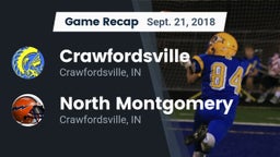 Recap: Crawfordsville  vs. North Montgomery  2018