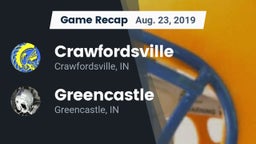 Recap: Crawfordsville  vs. Greencastle  2019