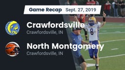 Recap: Crawfordsville  vs. North Montgomery  2019