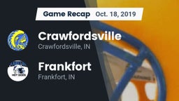 Recap: Crawfordsville  vs. Frankfort  2019