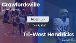 Matchup: Crawfordsville vs. Tri-West Hendricks  2020