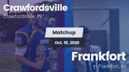 Matchup: Crawfordsville vs. Frankfort  2020