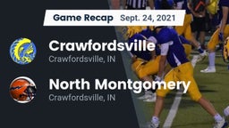 Recap: Crawfordsville  vs. North Montgomery  2021