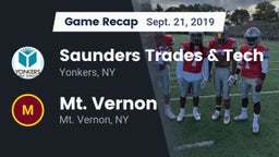 Recap: Saunders Trades & Tech  vs. Mt. Vernon  2019