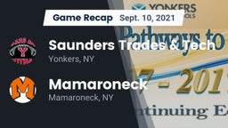 Recap: Saunders Trades & Tech  vs. Mamaroneck  2021