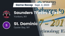 Recap: Saunders Trades & Tech  vs. St. Dominic  2023