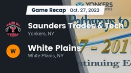 Recap: Saunders Trades & Tech  vs. White Plains  2023
