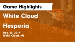 White Cloud  vs Hesperia  Game Highlights - Dec. 20, 2019