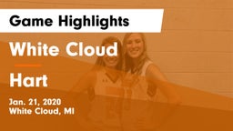 White Cloud  vs Hart  Game Highlights - Jan. 21, 2020