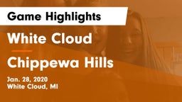 White Cloud  vs Chippewa Hills  Game Highlights - Jan. 28, 2020