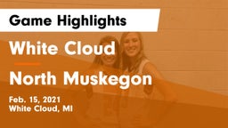 White Cloud  vs North Muskegon  Game Highlights - Feb. 15, 2021