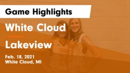 White Cloud  vs Lakeview  Game Highlights - Feb. 18, 2021