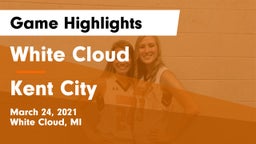 White Cloud  vs Kent City  Game Highlights - March 24, 2021