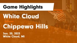 White Cloud  vs Chippewa Hills  Game Highlights - Jan. 20, 2023