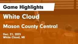 White Cloud  vs Mason County Central  Game Highlights - Dec. 21, 2023