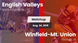 Matchup: English Valleys vs. Winfield-Mt. Union  2018