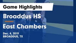Broaddus HS vs East Chambers  Game Highlights - Dec. 4, 2019