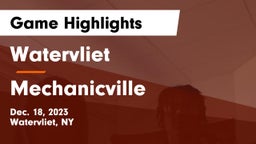 Watervliet  vs Mechanicville  Game Highlights - Dec. 18, 2023