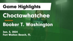 Choctawhatchee  vs Booker T. Washington  Game Highlights - Jan. 5, 2024