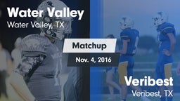 Matchup: Water Valley vs. Veribest  2016