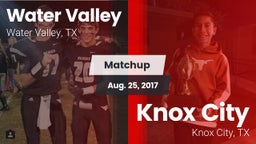 Matchup: Water Valley vs. Knox City  2017