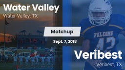 Matchup: Water Valley vs. Veribest  2018