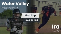 Matchup: Water Valley vs. Ira  2018
