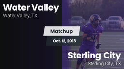 Matchup: Water Valley vs. Sterling City  2018