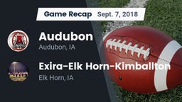 Recap: Audubon  vs. Exira-Elk Horn-Kimballton 2018
