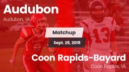 Matchup: Audubon vs. Coon Rapids-Bayard  2018