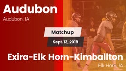 Matchup: Audubon vs. Exira-Elk Horn-Kimballton 2019