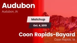 Matchup: Audubon vs. Coon Rapids-Bayard  2019