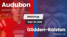 Matchup: Audubon vs. Glidden-Ralston  2020