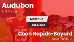 Matchup: Audubon vs. Coon Rapids-Bayard  2020