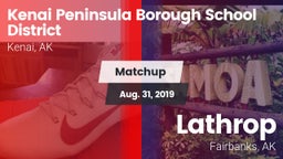 Matchup: Kenai Peninsula Boro vs. Lathrop  2019