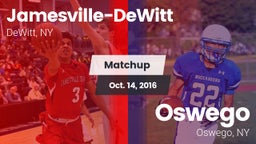 Matchup: Jamesville-DeWitt vs. Oswego  2016