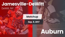 Matchup: Jamesville-DeWitt vs. Auburn 2017