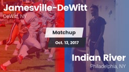 Matchup: Jamesville-DeWitt vs. Indian River  2017
