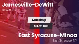 Matchup: Jamesville-DeWitt vs. East Syracuse-Minoa  2018