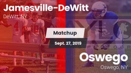Matchup: Jamesville-DeWitt vs. Oswego  2019