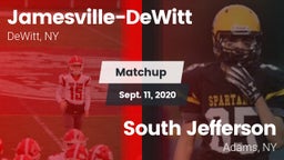 Matchup: Jamesville-DeWitt vs. South Jefferson  2020