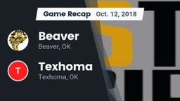 Recap: Beaver  vs. Texhoma  2018