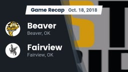 Recap: Beaver  vs. Fairview  2018
