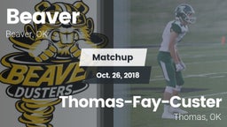 Matchup: Beaver vs. Thomas-Fay-Custer  2018