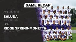 Recap: Saluda  vs. Ridge Spring-Monetta 2015