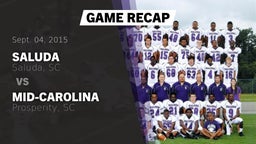 Recap: Saluda  vs. Mid-Carolina  2015