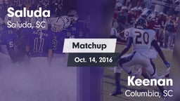 Matchup: Saluda vs. Keenan  2016