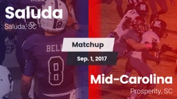 Matchup: Saluda vs. Mid-Carolina  2017