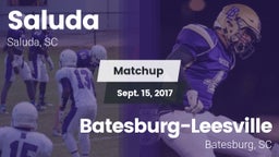 Matchup: Saluda vs. Batesburg-Leesville  2017